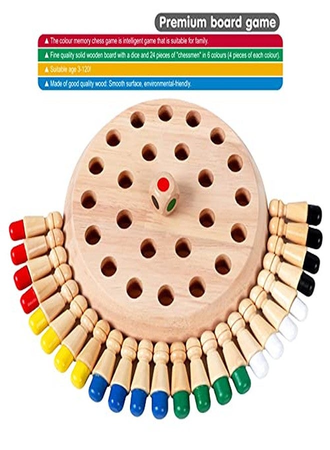 Mayatra's Wooden Memory Matchstick Chess Game, Multicolor Kids Intelligence Game I - Image 4